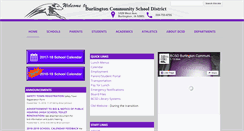 Desktop Screenshot of bcsds.org